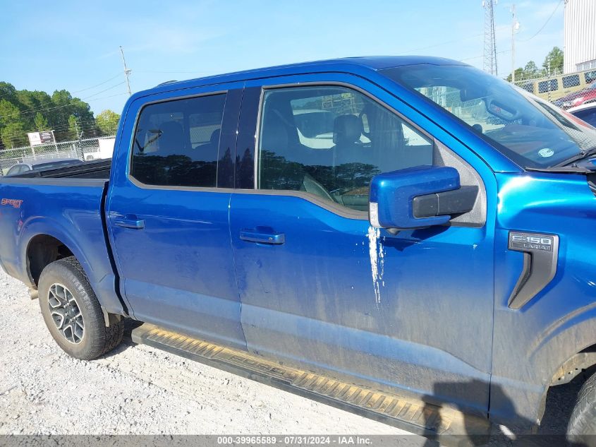 2022 Ford F-150 Lariat VIN: 1FTFW1E50NKE46499 Lot: 39965589