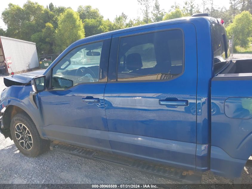 2022 Ford F-150 Lariat VIN: 1FTFW1E50NKE46499 Lot: 39965589