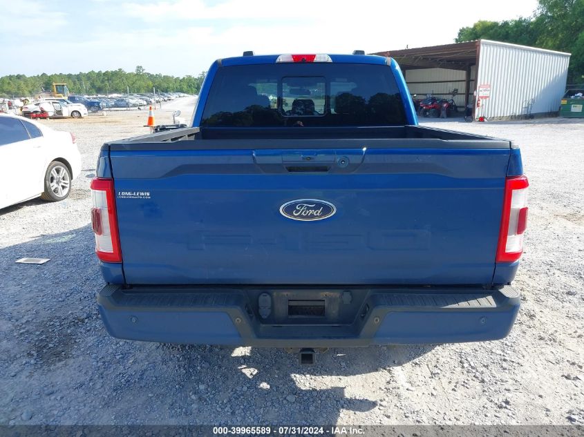 2022 Ford F-150 Lariat VIN: 1FTFW1E50NKE46499 Lot: 39965589