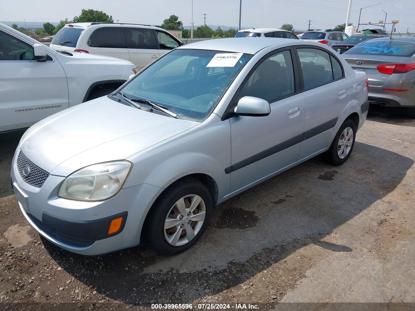 2008 Kia Rio Lx VIN: KNADE123786344088 Lot: 39965596