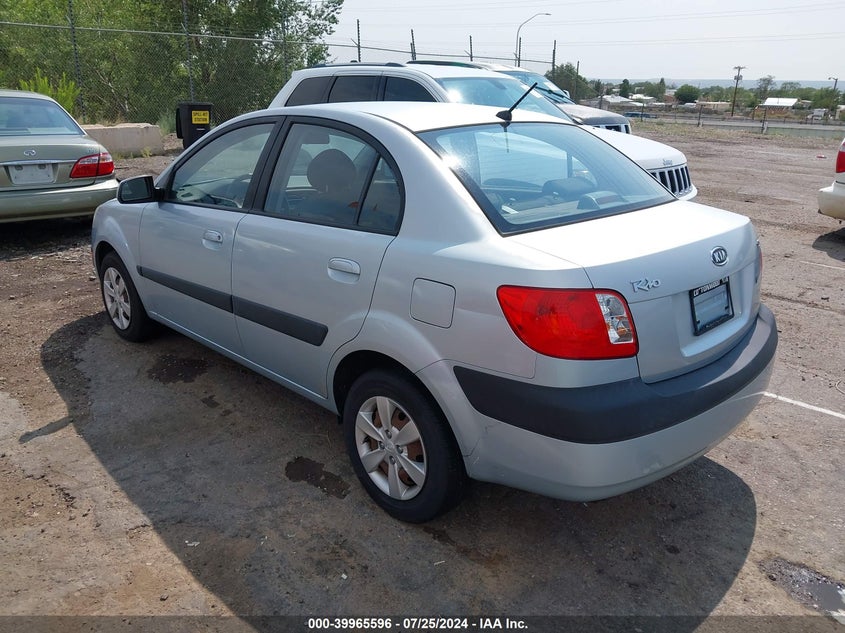 2008 Kia Rio Lx VIN: KNADE123786344088 Lot: 39965596