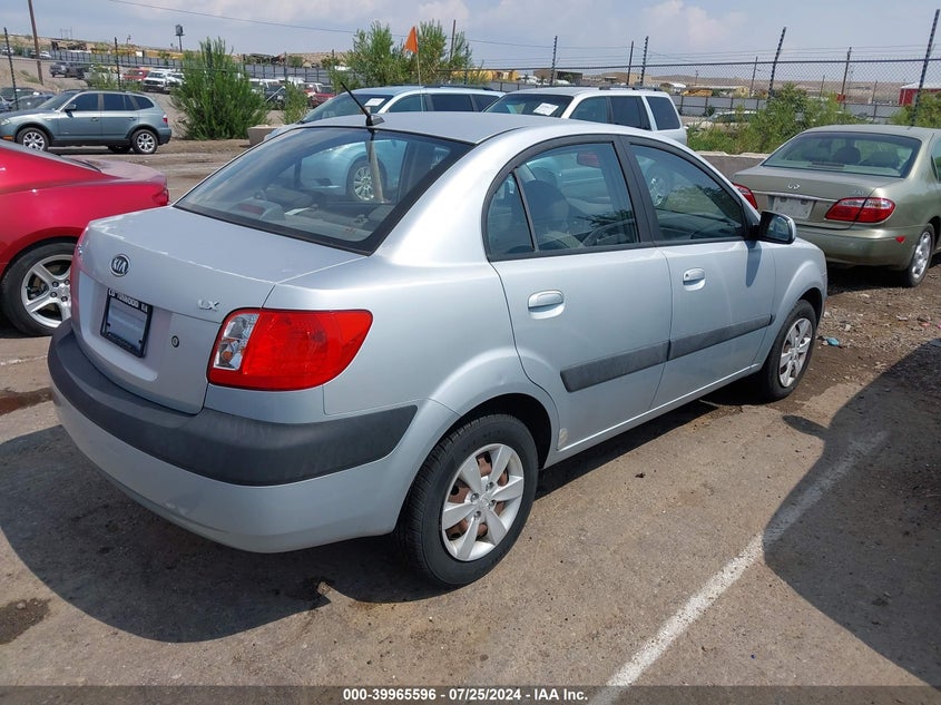 2008 Kia Rio Lx VIN: KNADE123786344088 Lot: 39965596