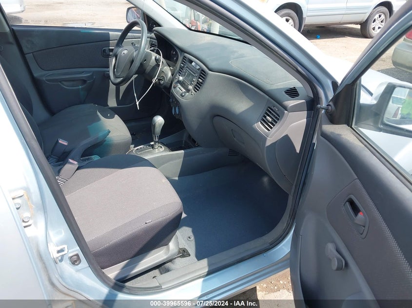 2008 Kia Rio Lx VIN: KNADE123786344088 Lot: 39965596