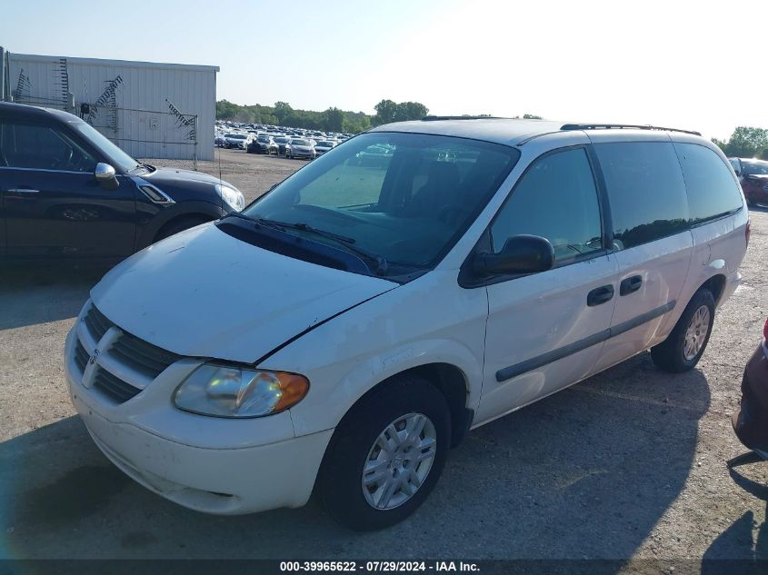 2005 Dodge Grand Caravan Se VIN: 1D4GP24R35B225686 Lot: 39965622