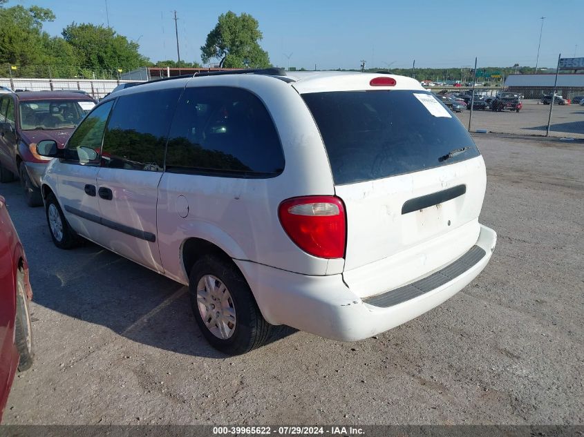 2005 Dodge Grand Caravan Se VIN: 1D4GP24R35B225686 Lot: 39965622