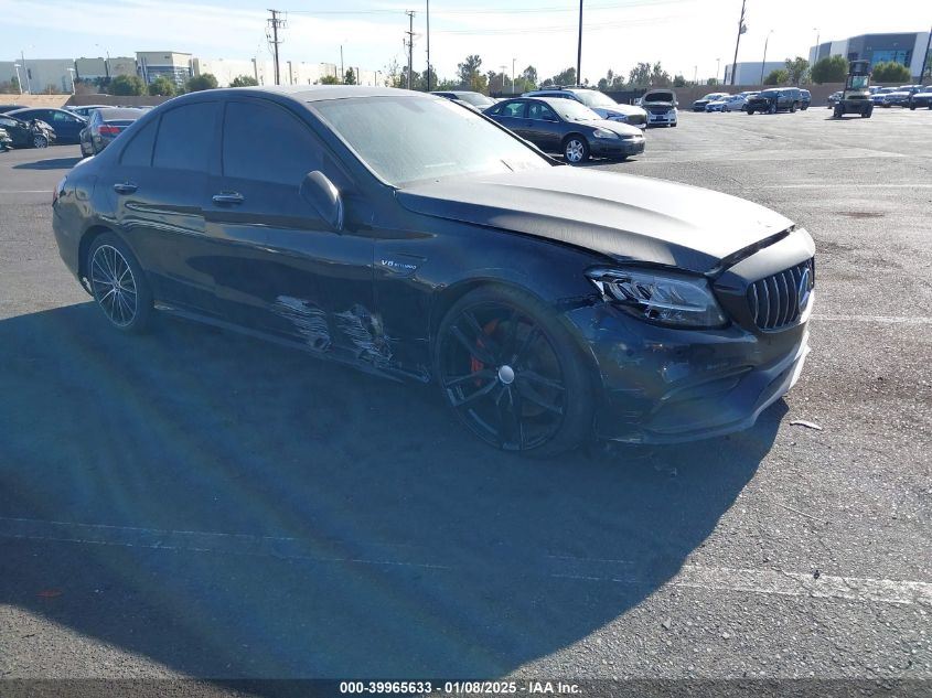 VIN W1KWF8HBXMR650278 2021 Mercedes-Benz AMG C 63, S no.1