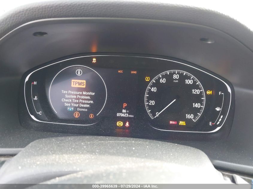 1HGCV1F59KA116478 2019 Honda Accord Exl