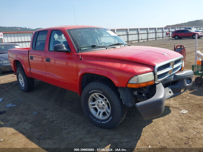 2002 Dodge Dakota Sport VIN: 1B7HG38N02S570569 Lot: 39965660