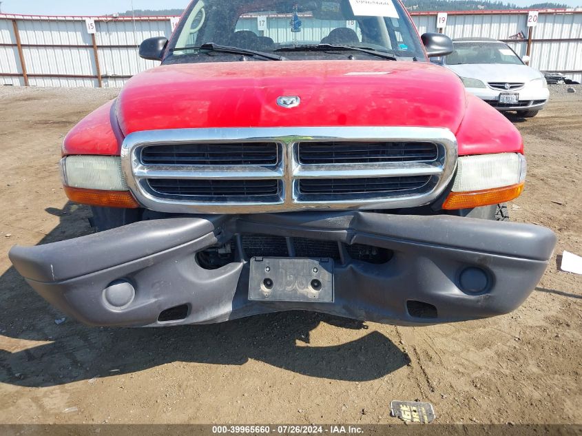 2002 Dodge Dakota Sport VIN: 1B7HG38N02S570569 Lot: 39965660