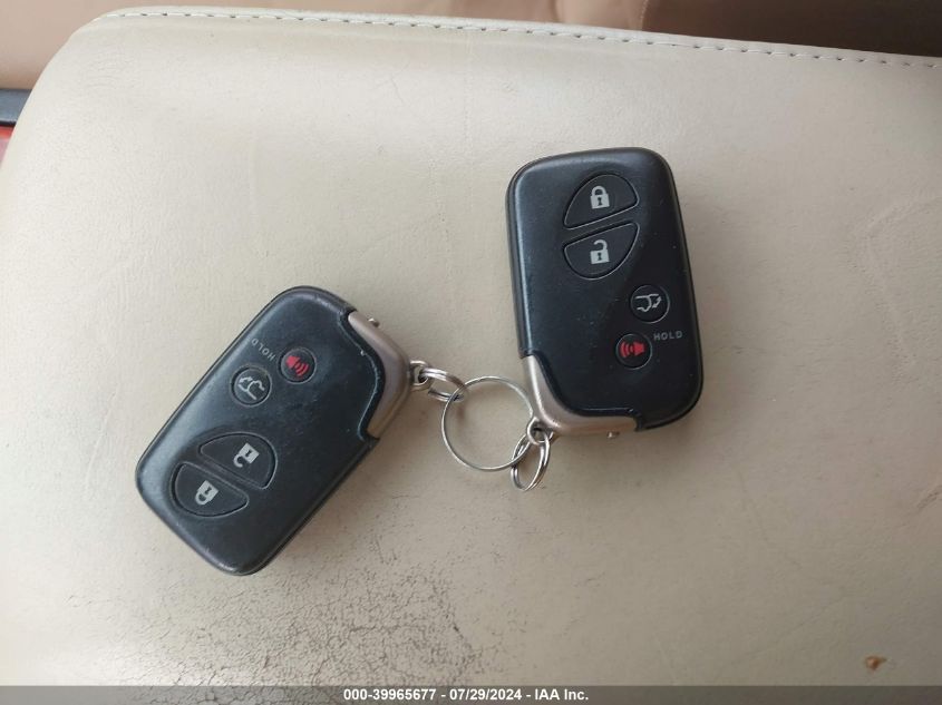 2010 Lexus Rx 350 VIN: JTJZK1BA5A2409532 Lot: 39965677