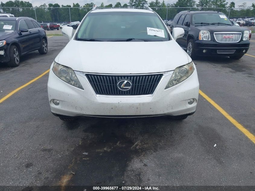 2010 Lexus Rx 350 VIN: JTJZK1BA5A2409532 Lot: 39965677