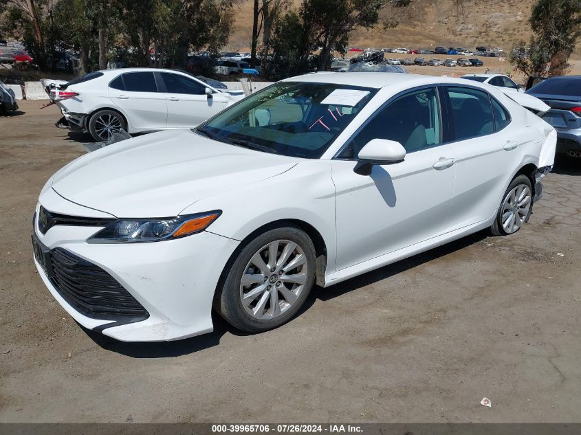 4T1B11HKXKU288487 2019 TOYOTA CAMRY - Image 2