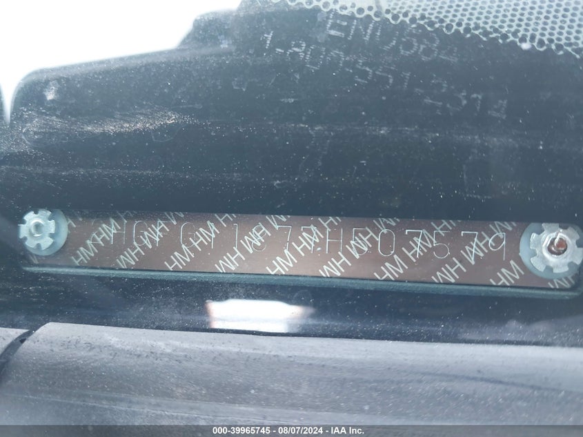 2007 Honda Civic Ex VIN: 2HGFG11877H507579 Lot: 39965745