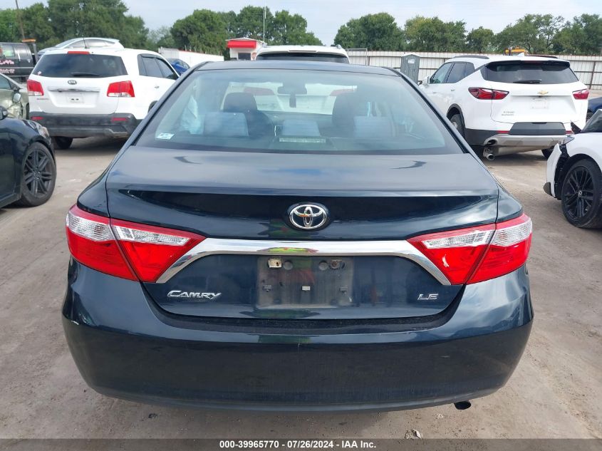 2015 Toyota Camry Le VIN: 4T4BF1FK9FR448648 Lot: 39965770