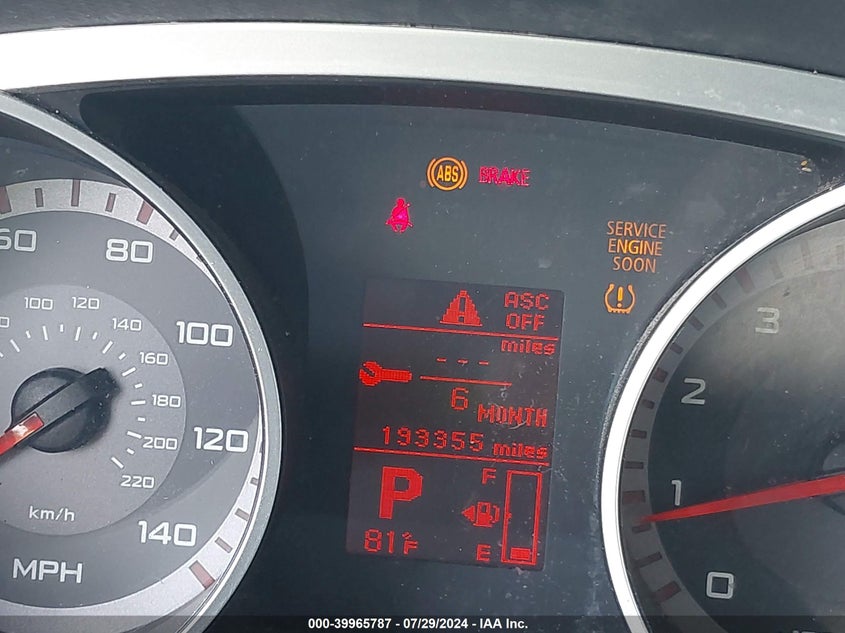 2007 Mitsubishi Outlander Es/Ls VIN: JA4MS31X17U002930 Lot: 39965787