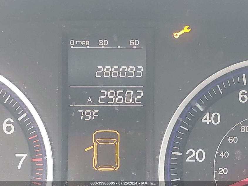 2009 Honda Cr-V Ex VIN: 5J6RE48509L066621 Lot: 39965805