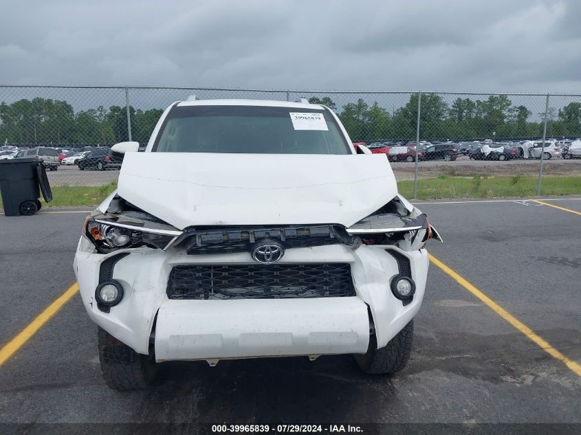 2016 Toyota 4Runner Sr5 Prem/Ltdl/Trail/Trd VIN: JTEBU5JR1G5400858 Lot: 39965839