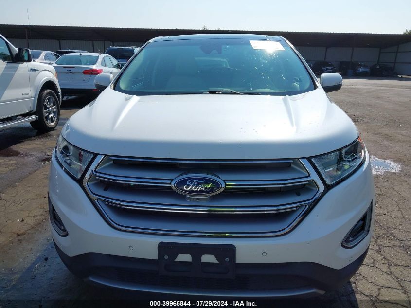 2018 Ford Edge Titanium VIN: 2FMPK4K81JBC13036 Lot: 39965844