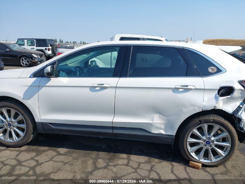 2018 Ford Edge Titanium VIN: 2FMPK4K81JBC13036 Lot: 39965844
