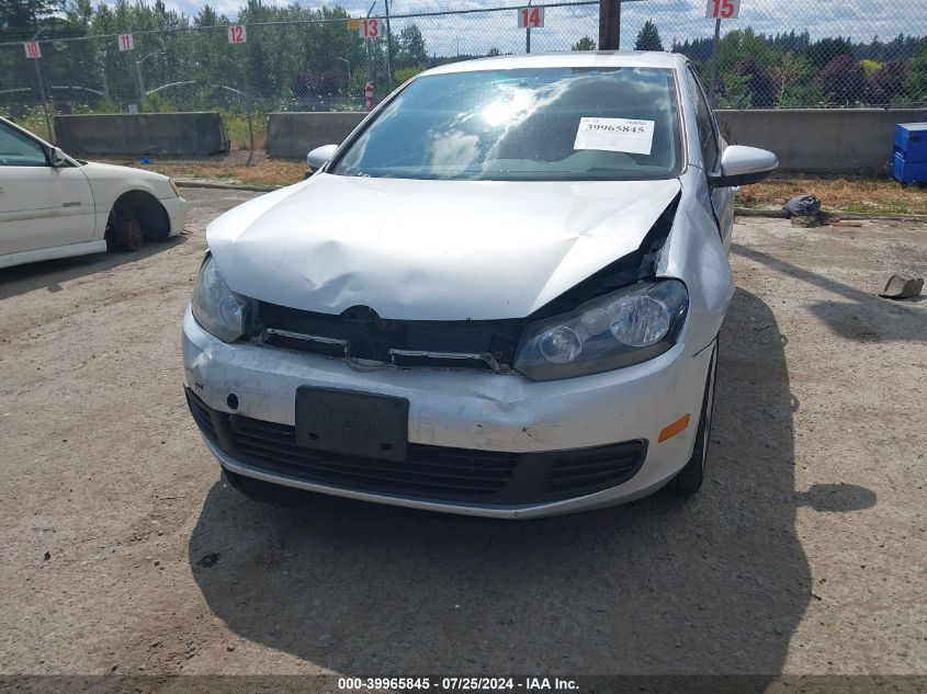 2012 Volkswagen Golf 2.5L 4-Door VIN: WVWDB7AJ1CW259397 Lot: 39965845