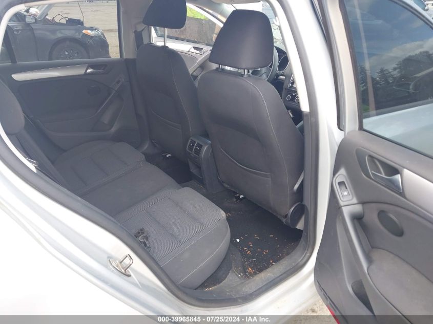 2012 Volkswagen Golf 2.5L 4-Door VIN: WVWDB7AJ1CW259397 Lot: 39965845