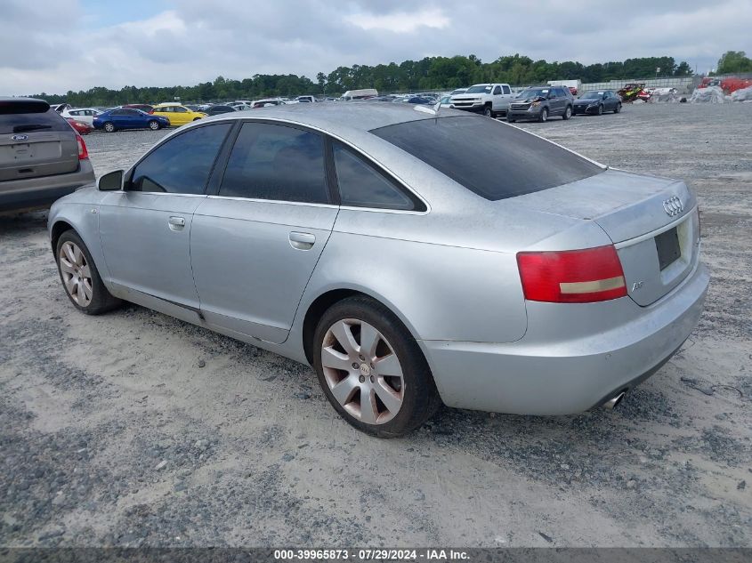 2006 Audi A6 4.2 VIN: WAUDL74F46N076961 Lot: 39965873