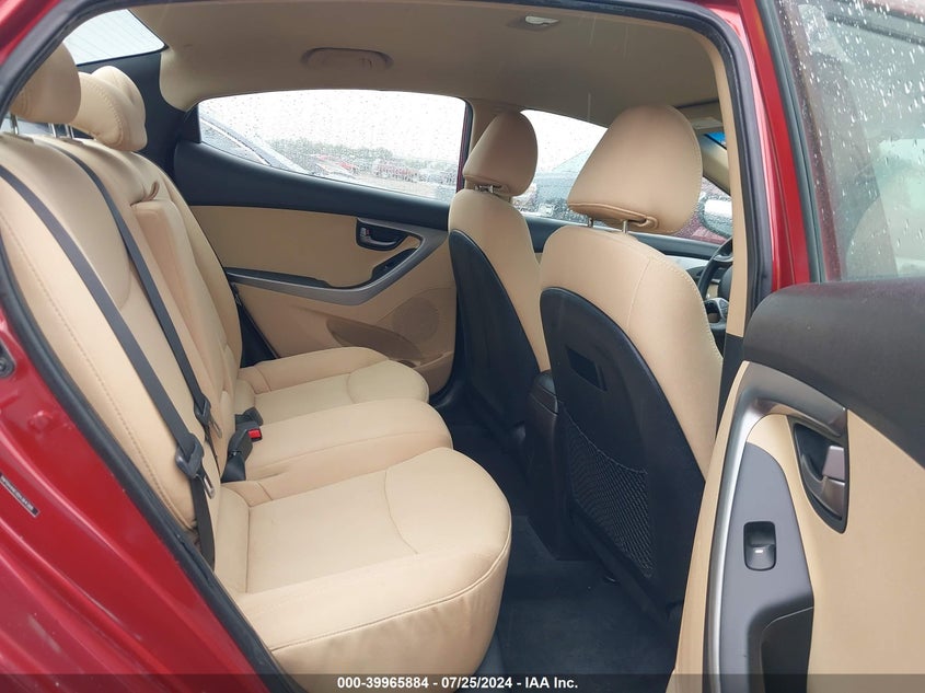 2013 Hyundai Elantra Gls VIN: 5NPDH4AE0DH364388 Lot: 39965884