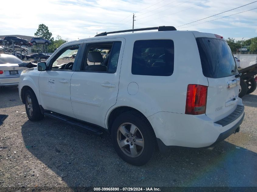 2011 Honda Pilot Exl VIN: 5FNYF3H51BB049814 Lot: 39965890