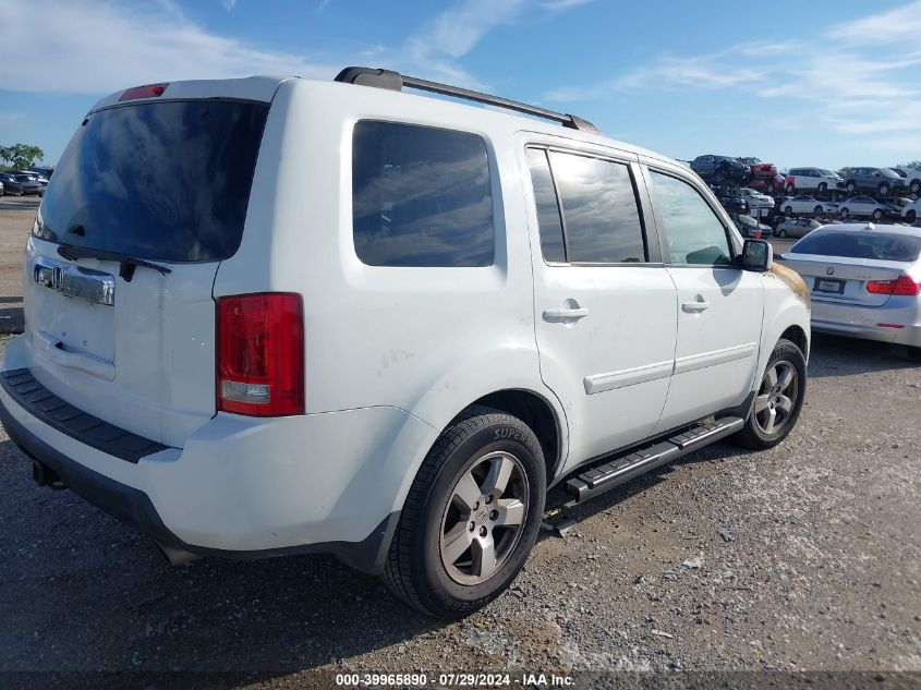 2011 Honda Pilot Exl VIN: 5FNYF3H51BB049814 Lot: 39965890