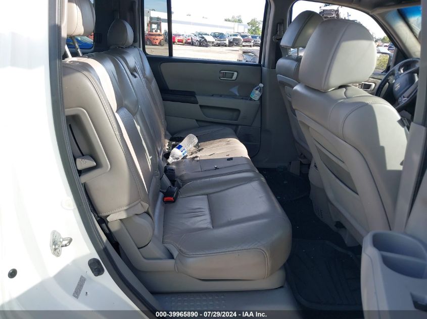 2011 Honda Pilot Exl VIN: 5FNYF3H51BB049814 Lot: 39965890