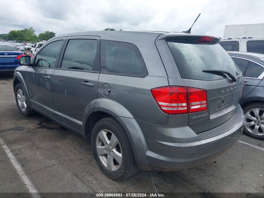 2013 Dodge Journey American Value Pkg VIN: 3C4PDCAB2DT595169 Lot: 39965893