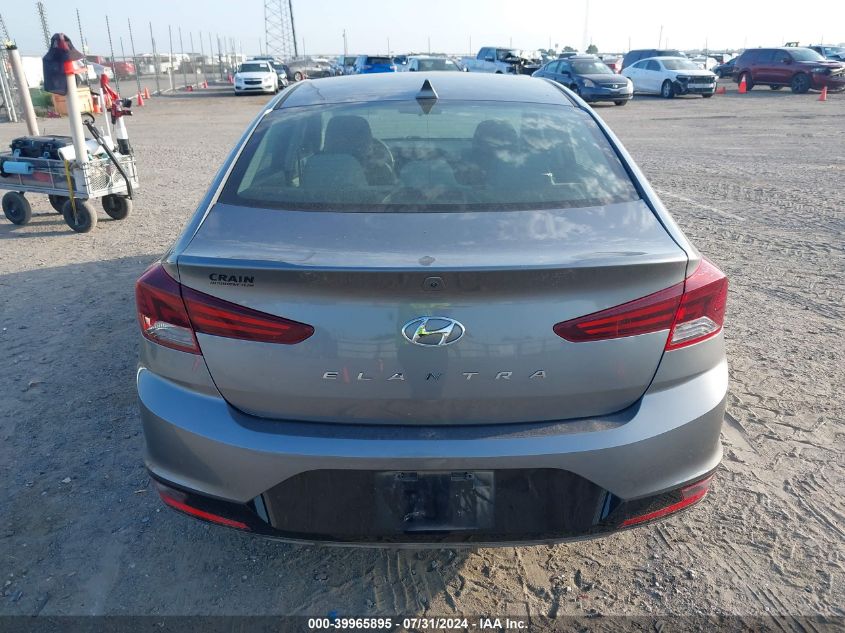 2019 Hyundai Elantra Sel VIN: 5NPD84LF8KH462121 Lot: 39965895