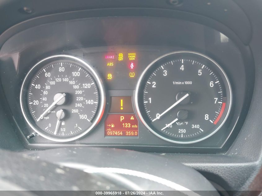 2011 BMW 335I VIN: WBAPM5C53BE578555 Lot: 39965918