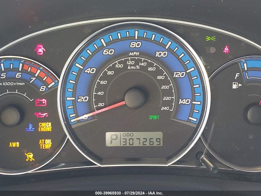 2009 Subaru Forester 2.5X Limited VIN: JF2SH64659H793802 Lot: 39965930