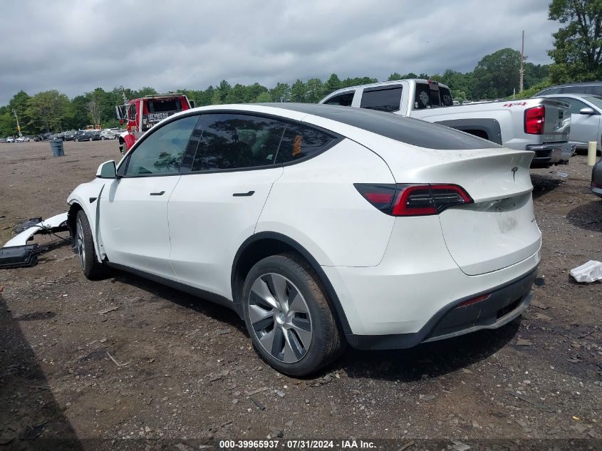 2021 TESLA MODEL Y LONG RANGE DUAL MOTOR ALL-WHEEL DRIVE - 5YJYGDEE6MF255074