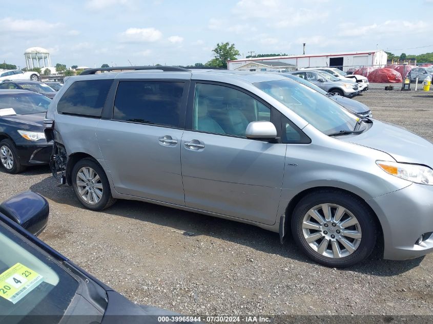 2016 Toyota Sienna Xle 7 Passenger VIN: 5TDDK3DC8GS140337 Lot: 39965944