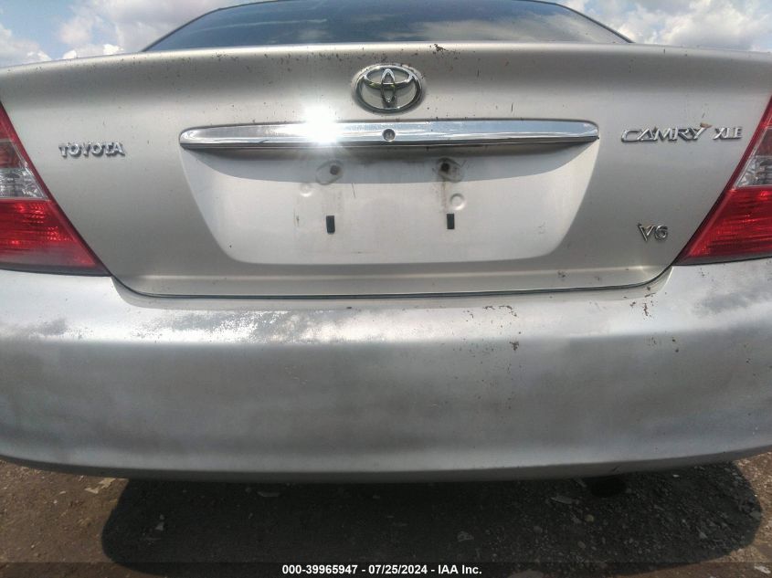 2003 Toyota Camry Xle V6 VIN: 4T1BF30K73U552050 Lot: 39965947