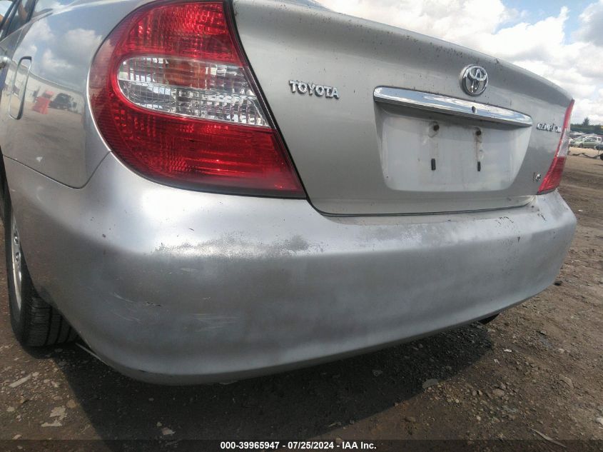 2003 Toyota Camry Xle V6 VIN: 4T1BF30K73U552050 Lot: 39965947