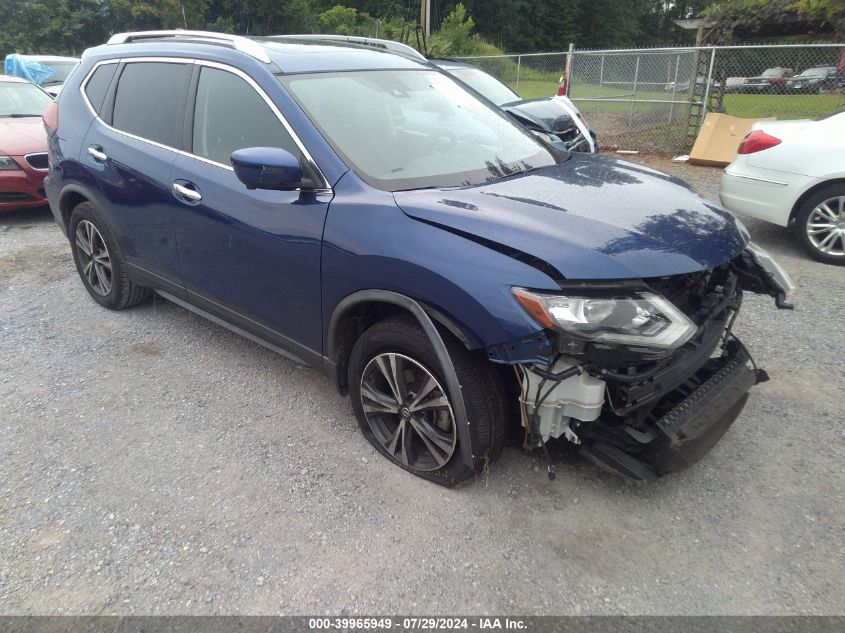 2020 Nissan Rogue Sv Intelligent Awd VIN: JN8AT2MV2LW104170 Lot: 39965949