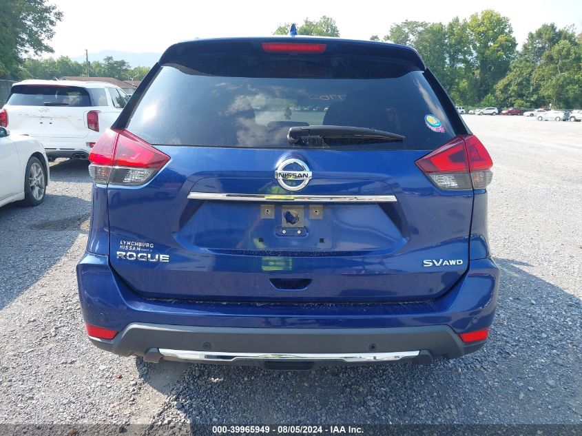 2020 Nissan Rogue Sv Intelligent Awd VIN: JN8AT2MV2LW104170 Lot: 39965949