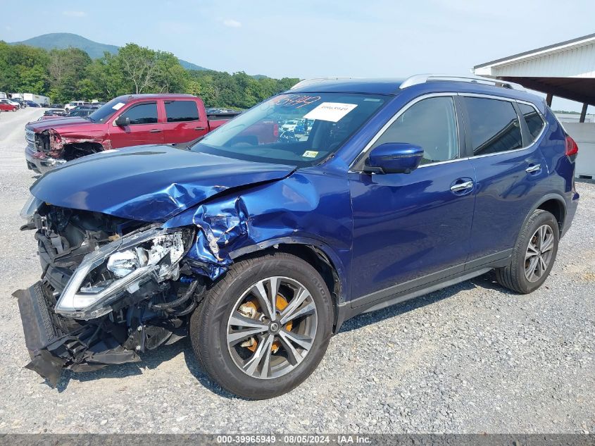 2020 Nissan Rogue Sv Intelligent Awd VIN: JN8AT2MV2LW104170 Lot: 39965949