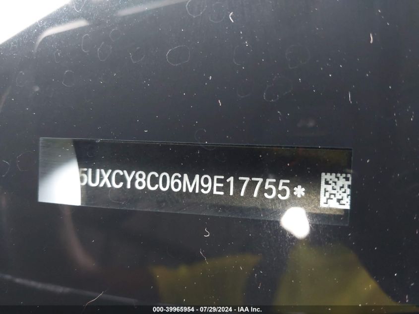 5UXCY8C06M9E17755 2021 BMW X6 - Image 13