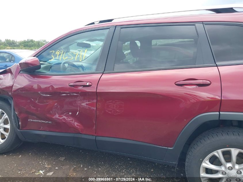 2020 Jeep Cherokee Latitude Fwd VIN: 1C4PJLCB8LD653814 Lot: 39965981