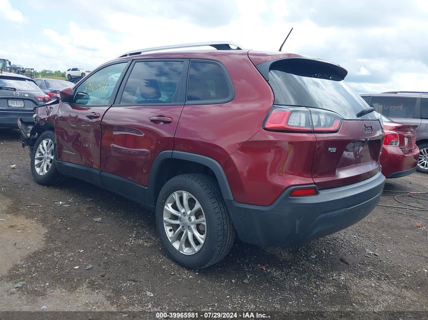 VIN 1C4PJLCB8LD653814 2020 JEEP CHEROKEE LATITUDE FWD