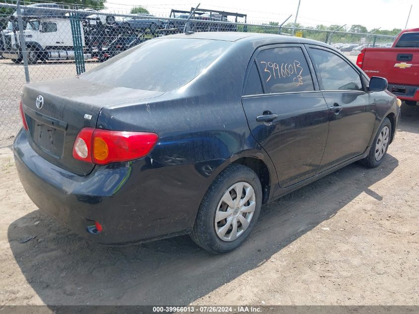 2009 Toyota Corolla Le VIN: JTDBL40E79J028405 Lot: 39966013