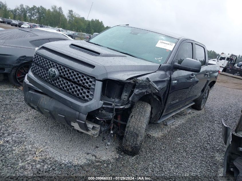 2018 Toyota Tundra Sr5 5.7L V8 VIN: 5TFDY5F18JX743649 Lot: 39966033