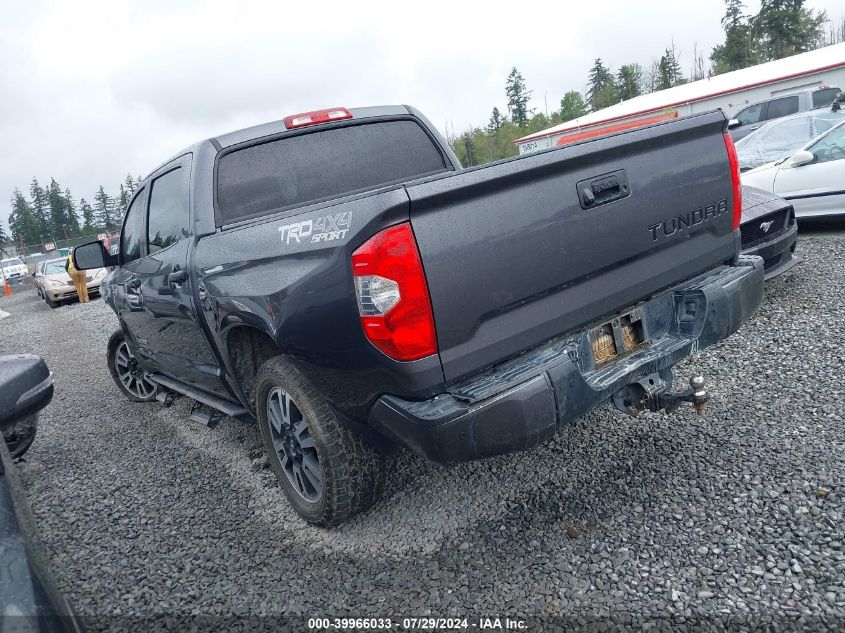 2018 Toyota Tundra Sr5 5.7L V8 VIN: 5TFDY5F18JX743649 Lot: 39966033