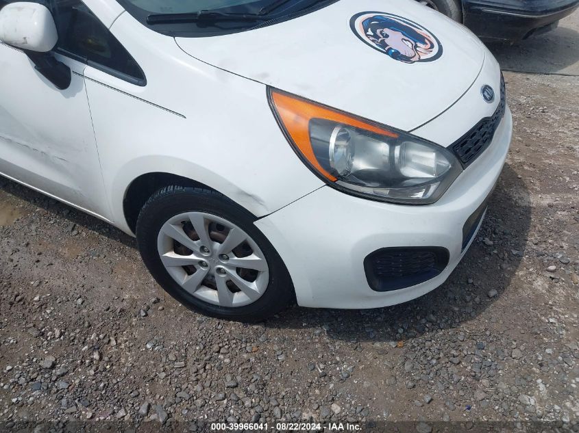 2012 Kia Rio5 Lx VIN: KNADM5A37C6087714 Lot: 39966041