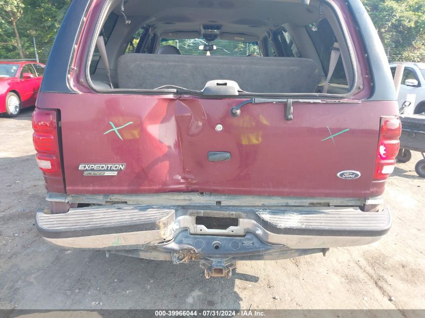2001 Ford Expedition Xlt VIN: 1FMPU16L11LA15483 Lot: 39966044
