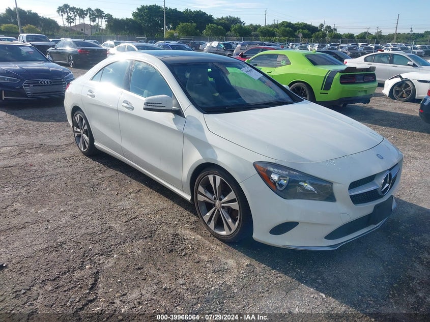 VIN WDDSJ4EB7JN512825 2018 MERCEDES-BENZ CLA 250